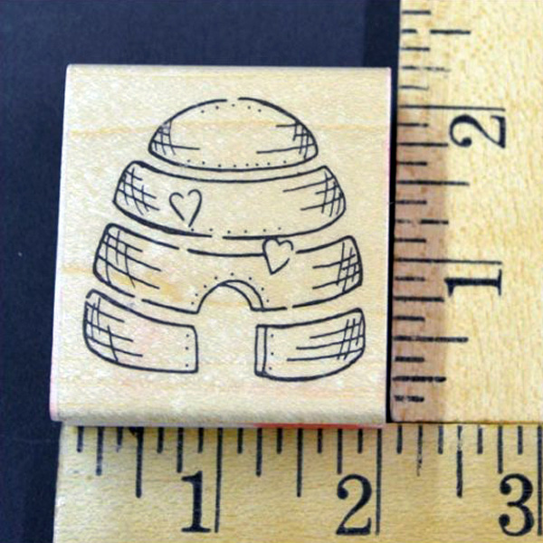 Bee Post 1194F - Beeswax Rubber Stamps